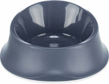 Trixie Plastic Bowl - műanyag, magasított peremű tál (kék) kutyák részére (1 l/Ø25cm)
