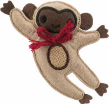 Trixie Monkey Toy - játék (plüss majom) macskák részére (12cm)
