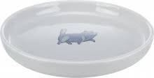 Trixie Ceramic Bowl - kerámia tál (szürke) macskák részére (0,6l /Ø23cm)