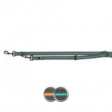 Trixie Fusion Adjustable Leash - állítható póráz (szürke,óceánkék) kutyák részére (L-XL) 2m/25mm