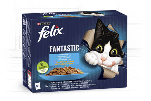 Felix Fantastic - házias (marha,nyúl,bárány,csirke) válogatás aszpikban (12x85g)