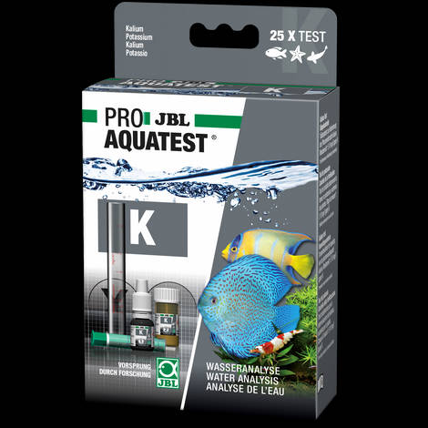 JBL ProAquaTest K Kalium - Rapid teszt édesvízi akváriumok kálium tartalmának meghatározására