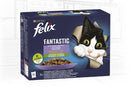Felix Fantastic - házias (lazac,marha,csirke,bárány) válogatás zöldséggel aszpikban (12x85g)