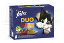 Felix Fantastic Duo - Házias válogatás (marha,csirke,bárány,pulyka) aszpikban (12x85g)