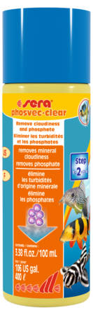 Sera Phosvec-Clear - vízelőkészítés és gondozás díszhalak részére (100ml)