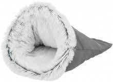 Trixie Harvey cuddly sack - Harvey bújózsák (fehér-fekete,szürke) macskák részére (Ø40x60cm)