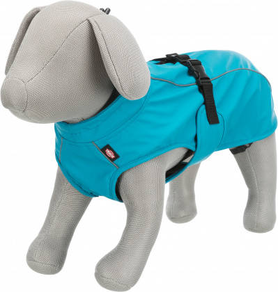 Trixie Dog raincoat Vimy - esőkabát (türkiz) kutyák részére (XS) 25cm