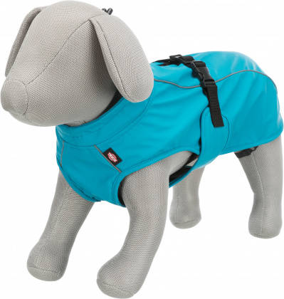 Trixie Dog raincoat Vimy - esőkabát (türkiz) kutyák részére (XL) 70cm