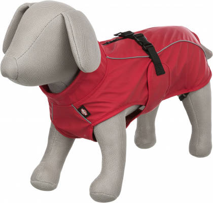 Trixie Dog raincoat Vimy - esőkabát (piros) kutyák részére (M) 50cm