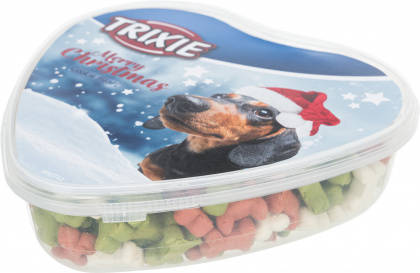 Trixie Xmas Christmas Cookie Heart - jutalomfalat (keksz) kutyák részére (300g)