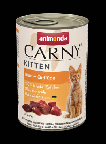 Animonda Carny Kitten (marha,baromfi) - kölyök macskák részére (400g)
