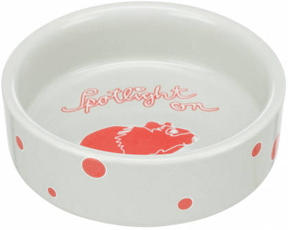 Trixie Ceramic Bowl - kerámia tál (színes) rágcsálók részére (250ml /Ø11cm)