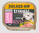 Julius-K9 Dog Terrine Adult Lamb&Pumpkin - nedveseledel (bárány,sütőtök) felnőtt kutyák részére (150g)