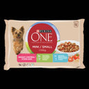 PURINA ONE Mini/Small Weight Control/Steril (pulyka,sertés,szószban) nedves eledel kutyák részére (4x100g)