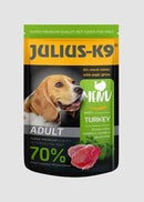 Julius-K9 Dog Adult Beef - nedveseledel (pulyka) felnőtt kutyák részére (125g)