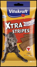 Vitakraft Xtra Stripes - jutalomfalat (marha) kutyák részére (200g)