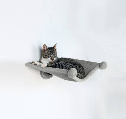 Trixie hammock for mounting - falra szerelhető, függőágy (szürke) macskák részére (42x41cm)
