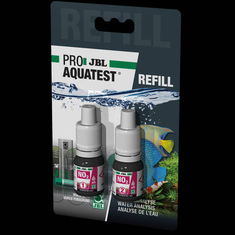 JBL ProAquaTest NO2 Nitrit Refill - gyorsteszt édesvízi/tengervizes akváriumok és tavak nitrit tartalmának meghatározására