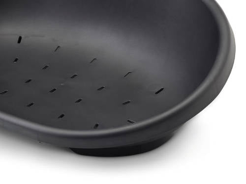 Savic Snooze Plastic Bed - műanyag fekhely (fekete) kutyák részére (70x49x23cm)