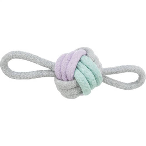 Trixie Junior Knot ball Rope - kötél játék hurkokkal,(fogtisztító) kölyök kutyák részére (9/25cm)