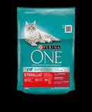 Purina ONE Sterilcat Bifensis (marha,búza) száraztáp ivartalaníított felnőtt macskák részére (800g)