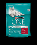 Purina ONE Adult Bifensis (marha,gabona) száraztáp felnőtt macskák részére (800g)