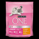Purina ONE Junior Bifensis (csirke,gabona) száraztáp kölyökmacskák részére (800g)