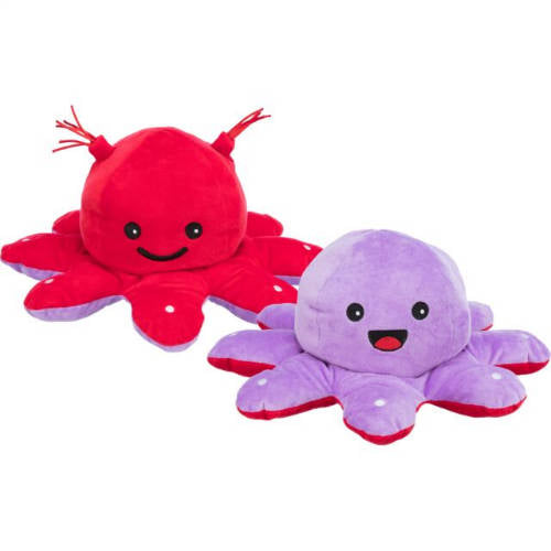 Trixie Reversible Octopus Toy - plüss játék (polip) kutyák részére (35cm)