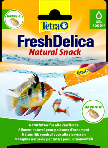 Tetra FreshDelica Daphnia - zselés eledel díszhalak részére  (48g)
