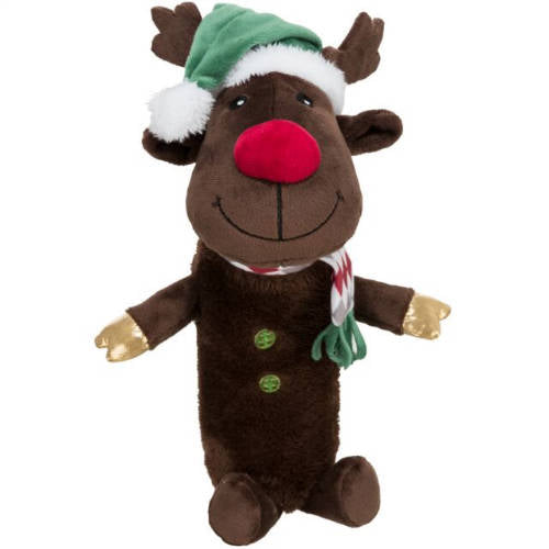 Trixie Xmas Reindeer, rustling - plüss játék (zörgő rénszarvas) kutyák részére (45cm)