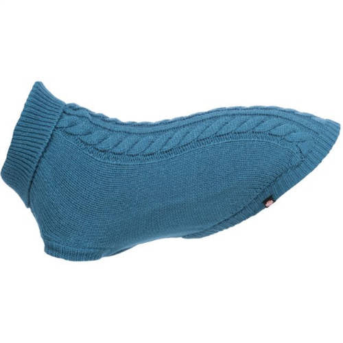 Trixie Kenton Pullover - pulóver (kék) kutyák részére (XS) 27cm