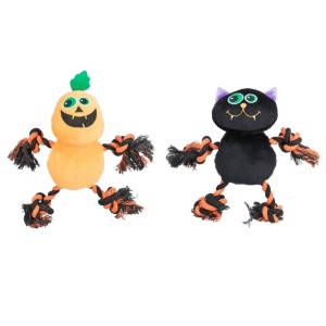 Trixie Halloween Plush - játék (plüss kötéllel) kutyák részére (32cm)