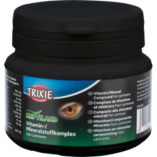 Trixie Vitamin, Mineral Compound - kiegészítő eleség (Vitamin/ásványi anyag)  húsevő hüllők részére (80g)