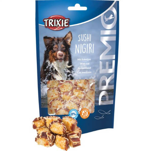 Trixie Premio Sushi Nigiri - jutalomfalat (csirke,kacsa) kutyák részére (100g)