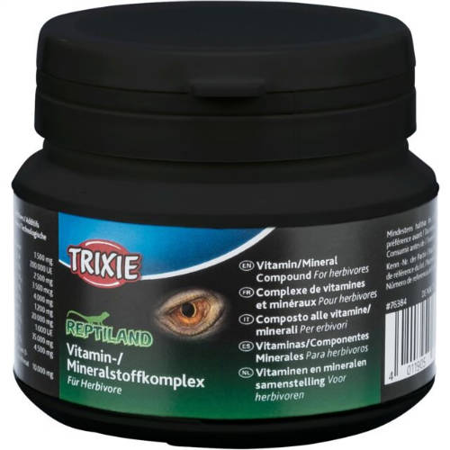 Trixie Vitamin/Mineral Compound - kiegészítő eleség ( Vitamin/ásványi anyag por) kiegészítő húsevő hüllőknek (80g)