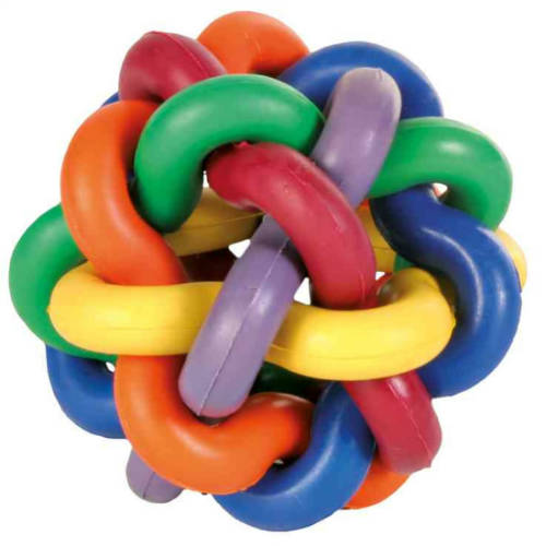 Trixie Knotted Ball - natúr gumi játék (labda) kutyák részére (Ø7cm)