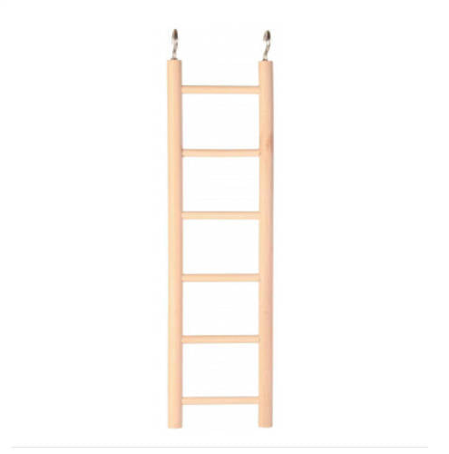 Trixie Wooden Ladder - falétra (6 fokos) díszmadarak részére (28cm)