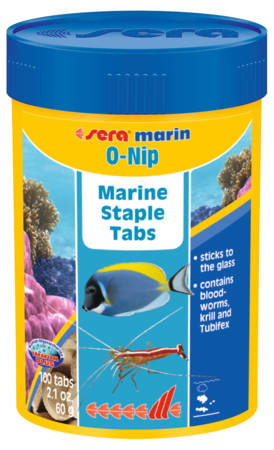 Sera O-Nip - tablettás táplálék díszhalak számára (100ml/100tabletta)
