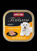Animonda Vom Feinsten Adult (baromfi,tészta) alutálkás - Felnőtt kutyák részére (150g)