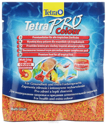 TetraPro Colour Multi Crisps - Táplálék díszhalak számára (12g)