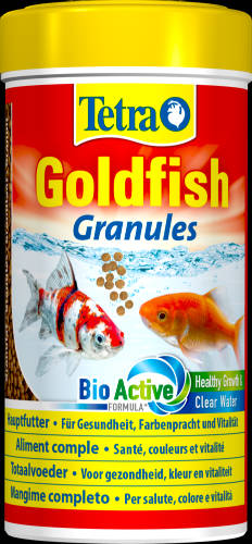 Tetra Goldfish Granules - díszhaltáp aranyhalak részére (250ml)