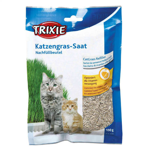 Trixie CatGrass Refiller Bio - Macskafű utántöltő (100g)