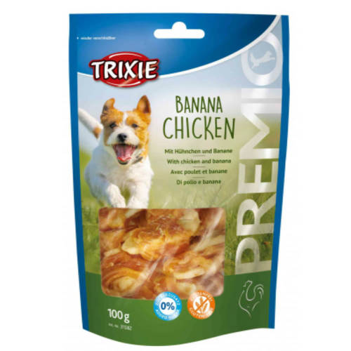 Trixie Premio Banana Chicken - jutalomfalat (csirke,banán) kutyák részére (100g)