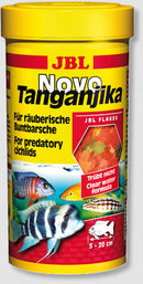 JBL ProNovoTanganjika Flakes M - Alptáppehely (M-es méret) ragadozó sügerek részére (250ml/45g)