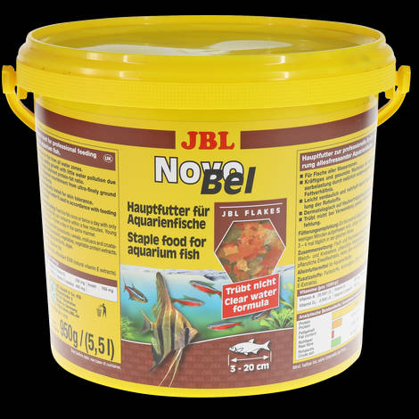 JBL Novo Bel - alaptáppehely (M-méret) akváriumi halak részére (8-20cm) 5,5l/950g