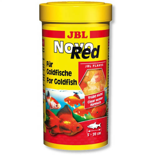 JBL ProNovo Red M - Pehelytáp (M-es méret) aranyhalak részére (8-20cm) 100ml/18g