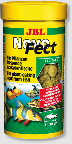 JBL NovoFect - Tablettás eledel növényevő halak és rákok részére (250ml/150g)