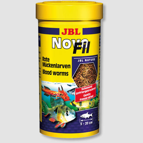 JBL ProNovoFil - Vörös szunyoglárva díszhalak részére (3-10cm) 100ml/10g