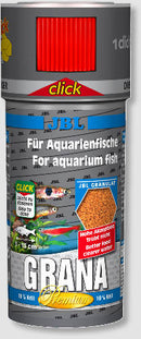 JBL ProNovo Bits Grano CLICK M - Granulátum eledel (M-es méret) diszkoszhalak részére (8-20cm) 250ml/120g