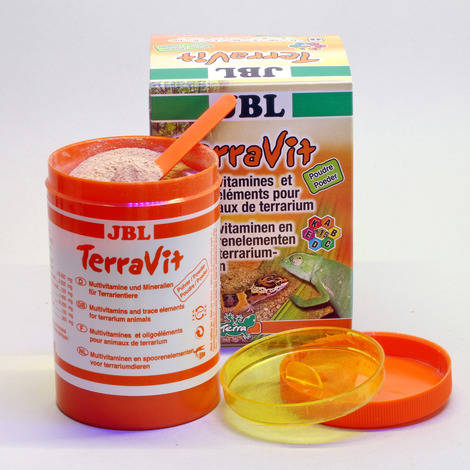 JBL TerraVit - Vitaminok és nyomelemek hüllők részére (100g)